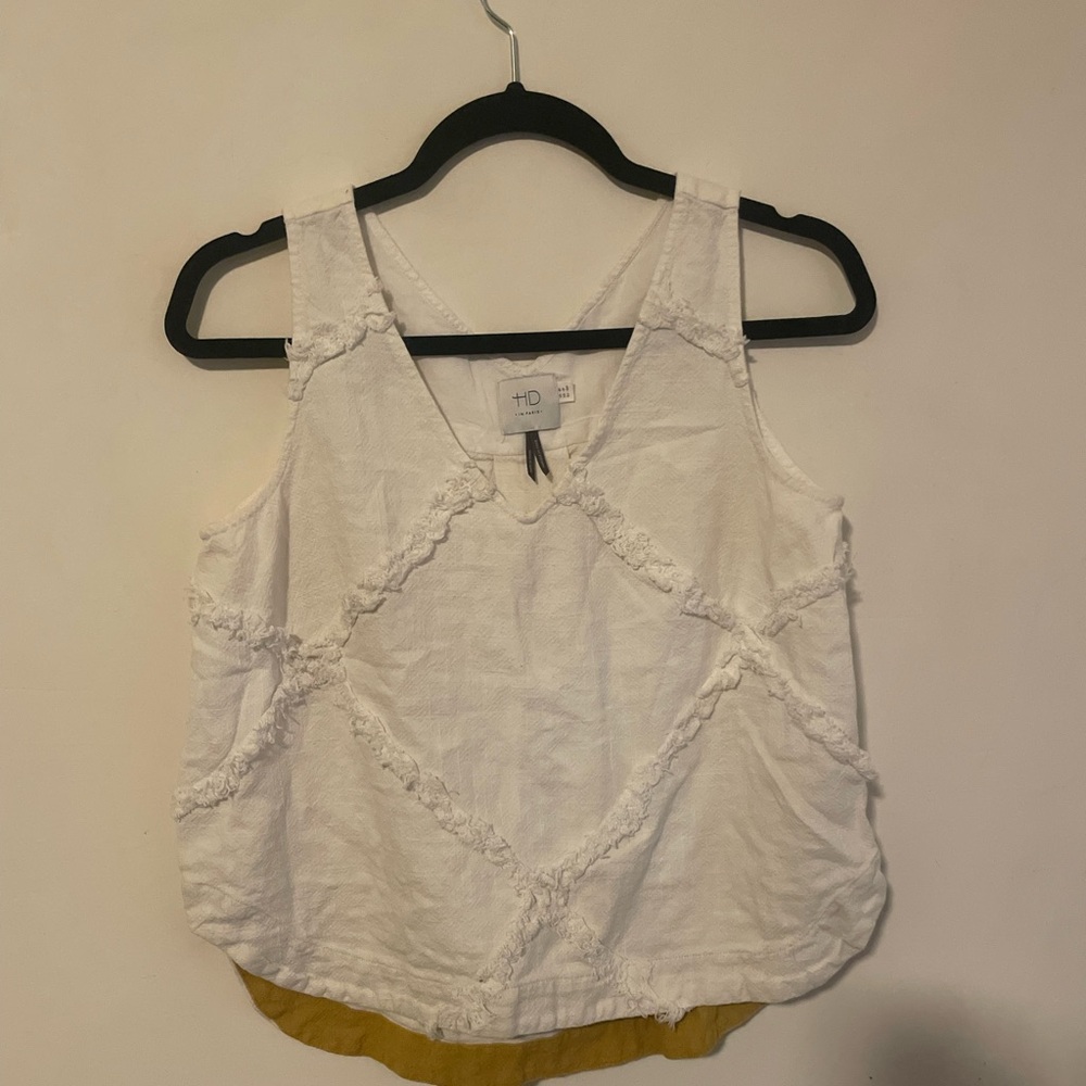 HD in Paris White Tank